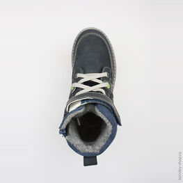 652059-32 Ботинки для мальчики светло-синий фото №4