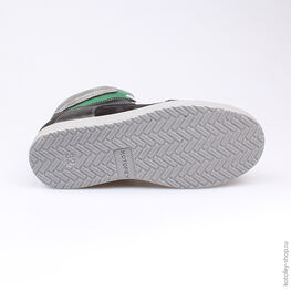 652072-32 Ботинки для мальчики чер-зел фото №3