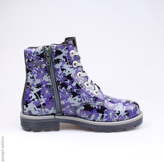 652073-32 Ботинки для девочки светло-синий фото №2