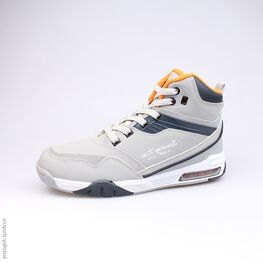 653003-42 Сапожки для мальчики сер-син