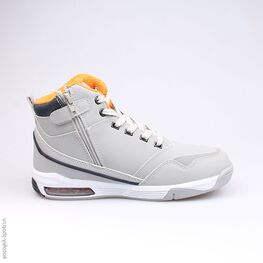 653003-42 Сапожки для мальчики сер-син фото №2