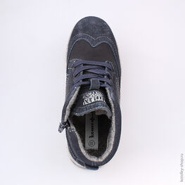 654016-31 Ботинки для мальчики светло-синий фото №4