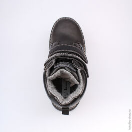 654017-31 Ботинки для мальчики черный фото №4