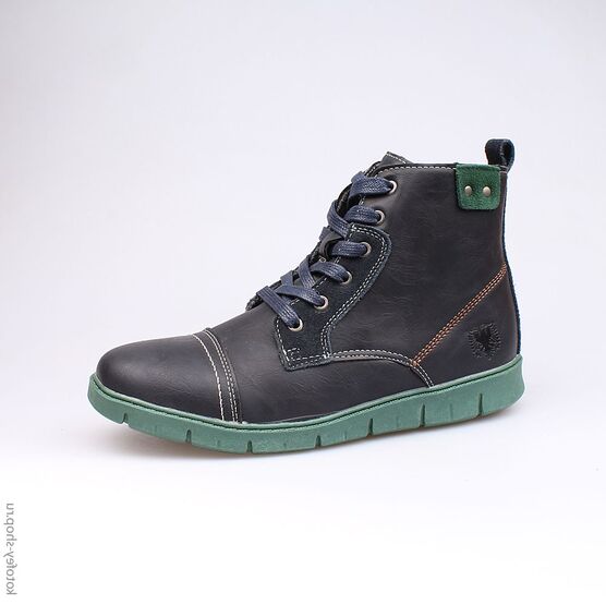 654018-31 Ботинки для мальчики светло-синий