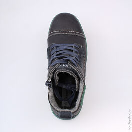 654018-31 Ботинки для мальчики светло-синий фото №4