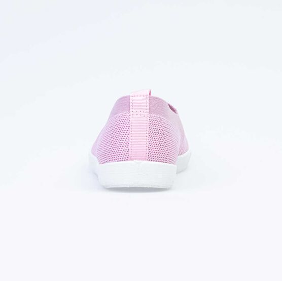 631126-12 Кеды из вязаного текстиля для девочки розовый фото №5