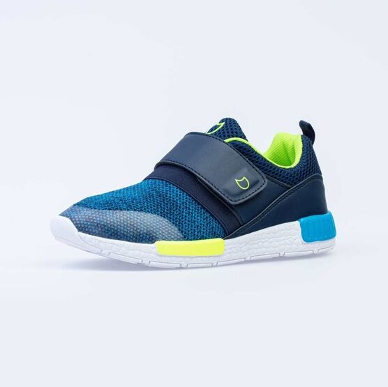 644219-75 Кроссовки на липучках для мальчики син-сал