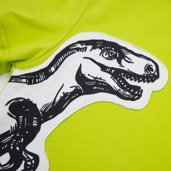 07702031-40 Фуфайка (футболка) для мальчика, зеленый для мальчики зеленый фото №3