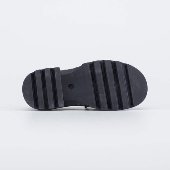 632342-22 Чёрные лоферы для девочки для девочки черный фото №3