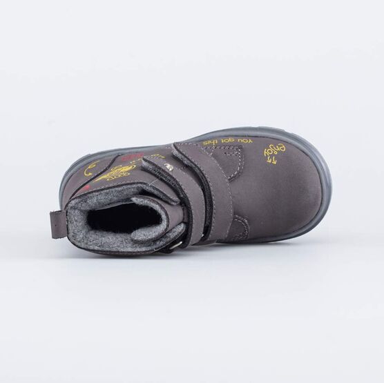 152353-31 Утепленные ботинки на липучках DGU коричневый для мальчики коричневый фото №4