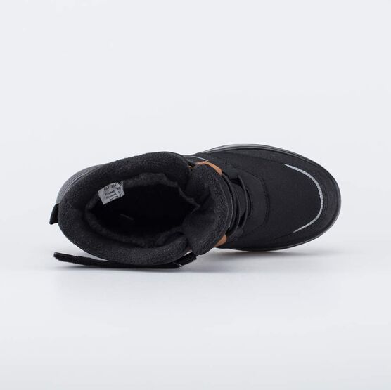 654723-42 Мембранные зимние ботинки для мальчика для мальчики черный фото №4