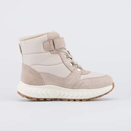 654728-41 Зимние мембранные ботинки для девочки для девочки бежевый фото №2