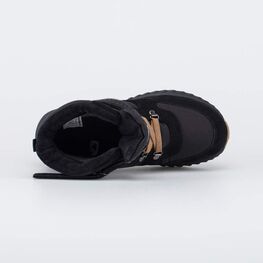 654728-42 Зимние мембранные ботинки для мальчика для мальчики черный фото №4