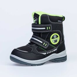 454974-42 Мембранные ботинки для мальчики чер-сал