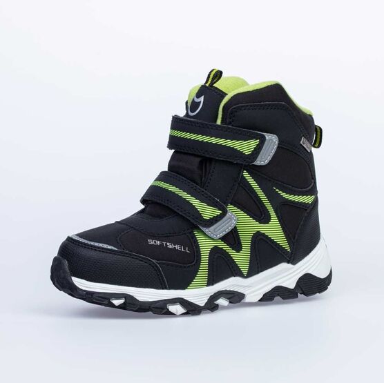 654969-43 Мембранные ботинки для мальчики чер-сал