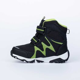 654969-43 Мембранные ботинки для мальчики чер-сал фото №2