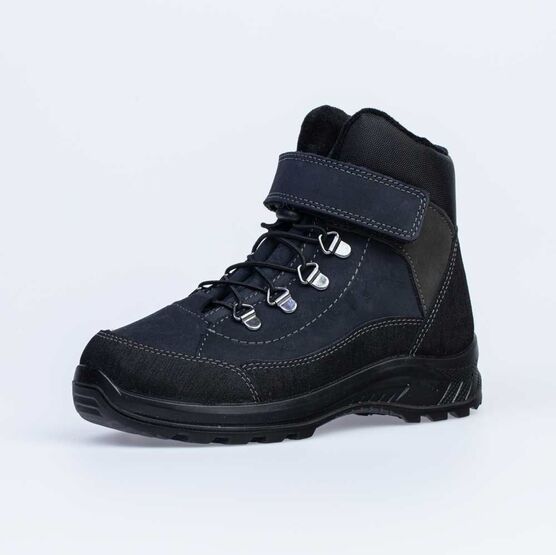 652156-41 Сапожки для мальчики син-чер