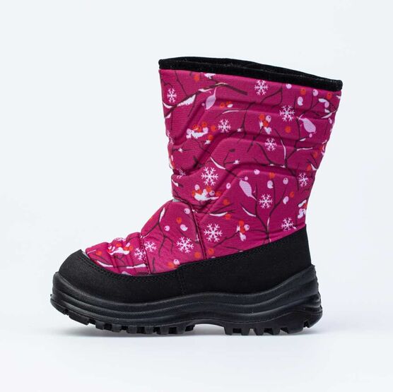 264007-43 Сапожки-дутики на липучке для девочки фуксия фото №2