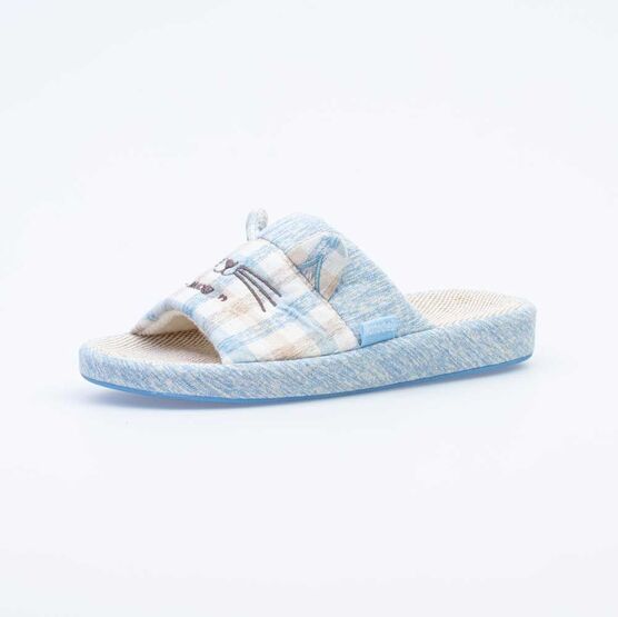 531205-12 Тапочки для девочки голубой