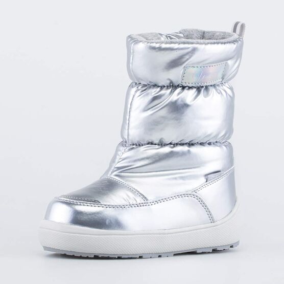 464929-43 Мембранные сапожки для девочки для девочки серебристый