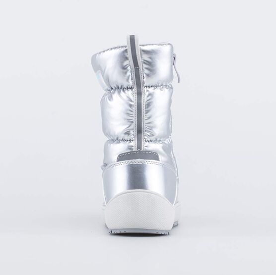 464929-43 Мембранные сапожки для девочки для девочки серебристый фото №5