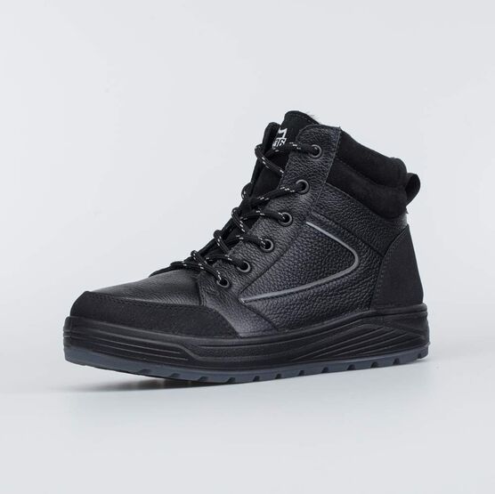652193-52 Зимние ботинки для мальчика для мальчики черный