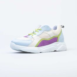 744186-11 Кроссовки для девочки гол-жел