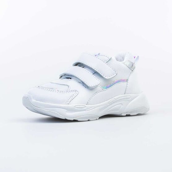 344350-11 Кроссовки для девочки белый