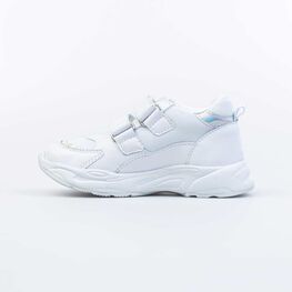 344350-11 Кроссовки для девочки белый фото №2