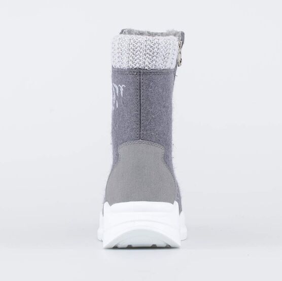 667045-42 Валенки на молнии для девочки-подростка для девочки серый фото №5