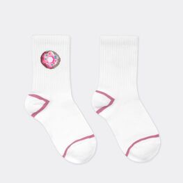 07842612-40 Носки детские хлопковые белые для девочки белый фото №2