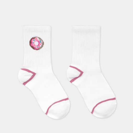07842612-40 Носки детские хлопковые белые для девочки белый фото №2