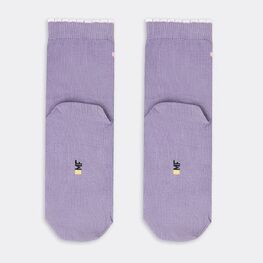 07842978-41 Хлопковые носки Единорожка для девочки сиреневый фото №3