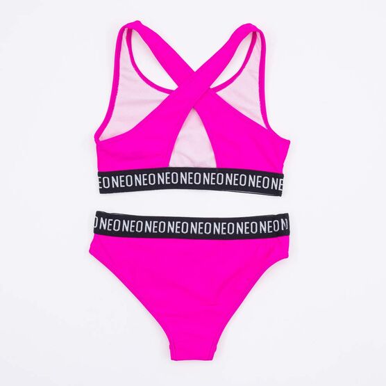 07852057-40 Детский раздельный купальник розовый для девочки розовый фото №2