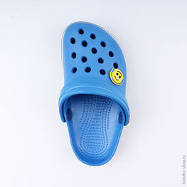 03014003-40 Украшение для обуви Смайлик для универсальные желтый фото №2