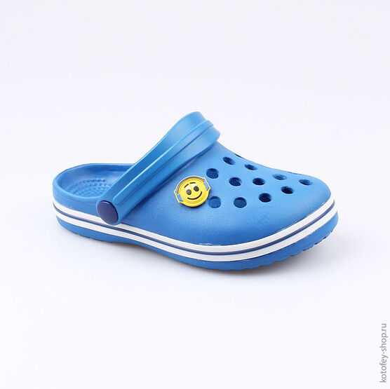 03014003-40 Украшение для обуви Смайлик для универсальные желтый фото №3