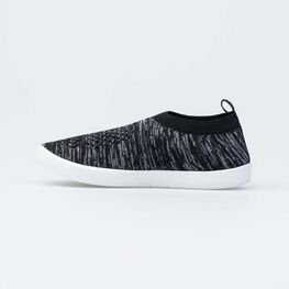 631099-16 Кеды из вязаного текстиля для мальчики черный фото №2