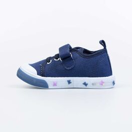 331221-12 Кеды с LED-подсветкой на подошве для девочки светло-синий фото №2