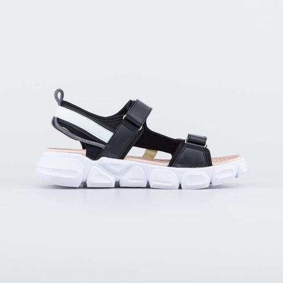 524077-15 Пляжные сандалии на липучках для девочки для девочки разноцветный фото №2