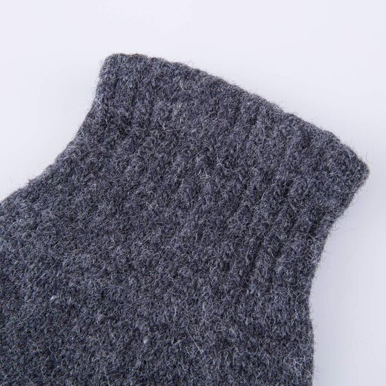 07721223-41 Теплые перчатки с пухом яка темно-серый для универсальные темно-серый фото №2