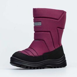 664133-43 Дутики для девочки-подростка бордовый для девочки бордовый