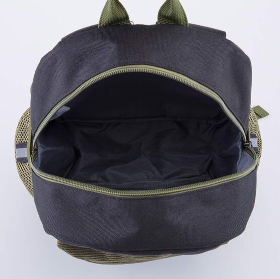 02710345-40 Детский рюкзак с игрушкой Крокодил для мальчики зеленый фото №4