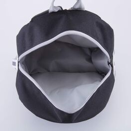 02710349-40 Детский рюкзак с патчами Автогонки для мальчики черный фото №4