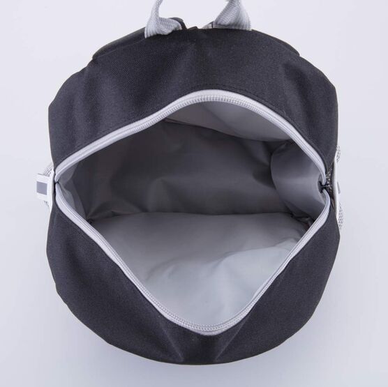 02710349-40 Детский рюкзак с патчами Автогонки для мальчики черный фото №4