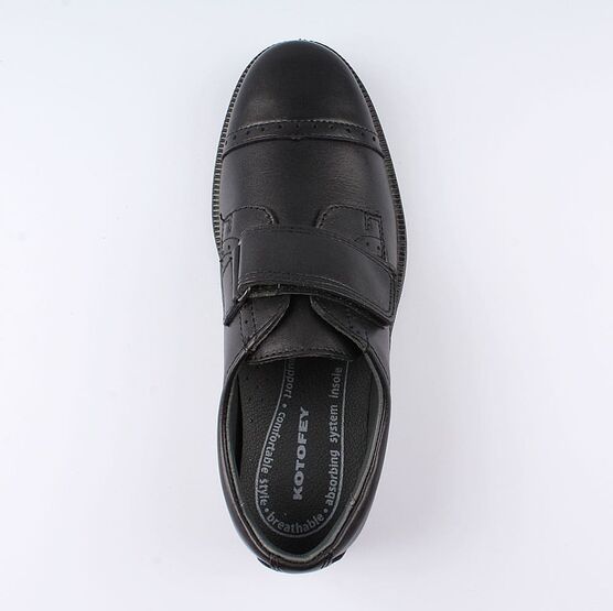 632308-21 Полуботинки для мальчики черный фото №4