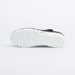 634037-21 Туфли для девочки чер-бел фото №3