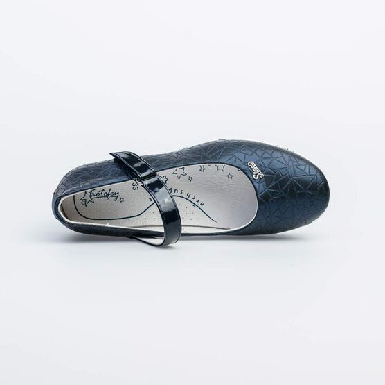 634037-22 Туфли для девочки светло-синий фото №4