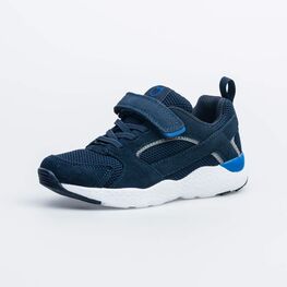 644252-71 Кроссовки на липучках для мальчики син-гол