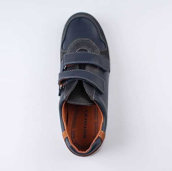 732160-25 Полуботинки для мальчики светло-синий фото №4