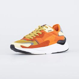 744177-13 Кроссовки для мальчика на шнурках для мальчики оранжевый